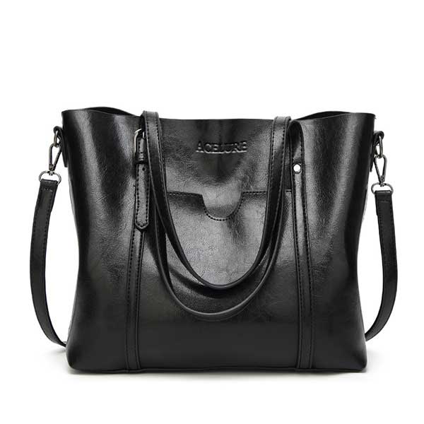 Women bag Oil wax Women's