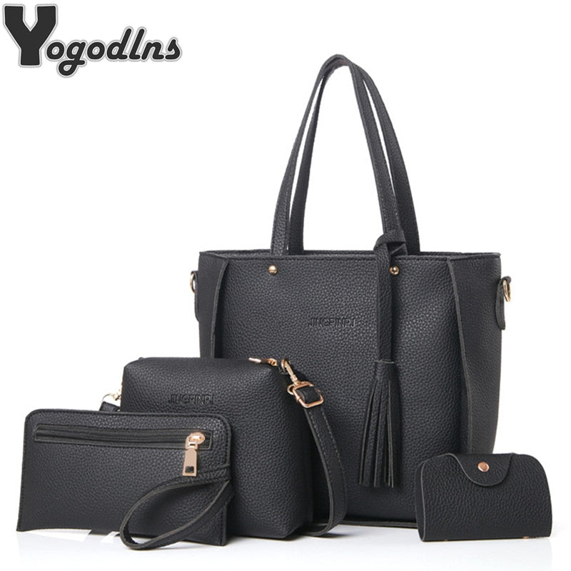 Women Bag Set Top-Handle