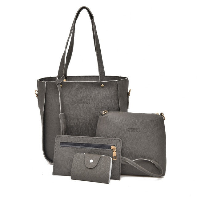 Women Bag Set Top-Handle